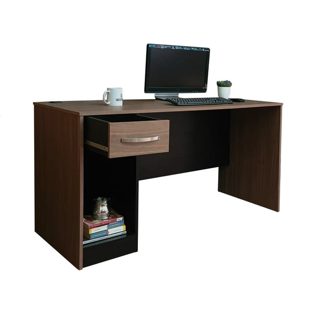 Escritorio Ejecutivo Moderno Profesional Oficina Home Office DECOMOBIL ESC-06-CAJON