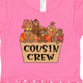 thumbnail image 3 of Inktastic Cousin Crew Cute Turkey Family Gift Baby Girl Dress, 3 of 4