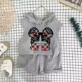 thumbnail image 2 of Girls Sleeveless Hooded Top And Shorts Two Piece Set Summer Sweatsuits Casual Sports Suit, 2 of 3