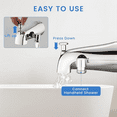thumbnail image 3 of Tub Spout with Diverter, Bathtub Faucet with Shower Diverter and Hex Wrench Fits 1/2 Inch Copper Tube, 5.3 Inch, 3 of 7