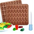 thumbnail image 2 of Skull  Baking Silicone Mold Multi-functional 3d Jelly Ice Block Mold DIY Candy Chocolate Creative Creative Kitchen Baking Tools, 2 of 9