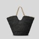 thumbnail image 2 of Bolso de mano tejido a mano LinDeJuan con cadena de herrajes de nicho para mujer, 2 of 4