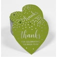 thumbnail image 2 of Inkdotpot Silver Foil Paper Hang Tags Thanks For Celebrating The Bride To Be Bridal Shower Favor Tags 50 Pieces, 2 of 6
