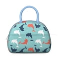 thumbnail image 2 of Shark Lunch Box for Women: Whale Ocean Design - Insulated Reusable Bag, Leakproof High Capacity Tote for Work/Travel with Pockets, 2 of 4