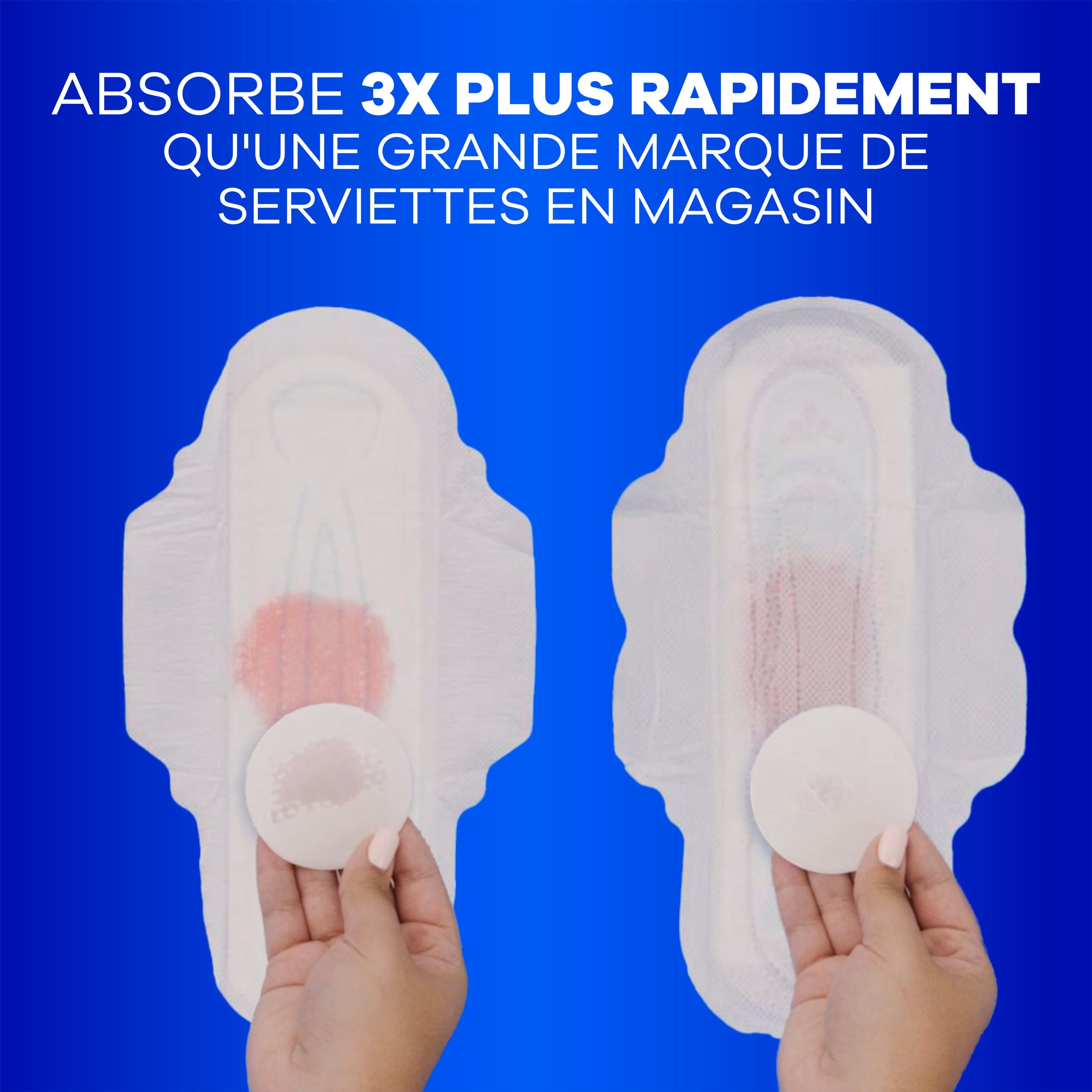 Always Ultra Thin Feminine Pads with Wings for Women, Size 2, Long Super Absorbency, Unscented, 32 Count