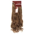thumbnail image 2 of SAYFUT 24" Long Curly Wavy Full Head Clip in Synthetic Hair Extensions Double Weft 7 Pieces 16 Clips 160g Ash Blonde mixed Giner, 2 of 2