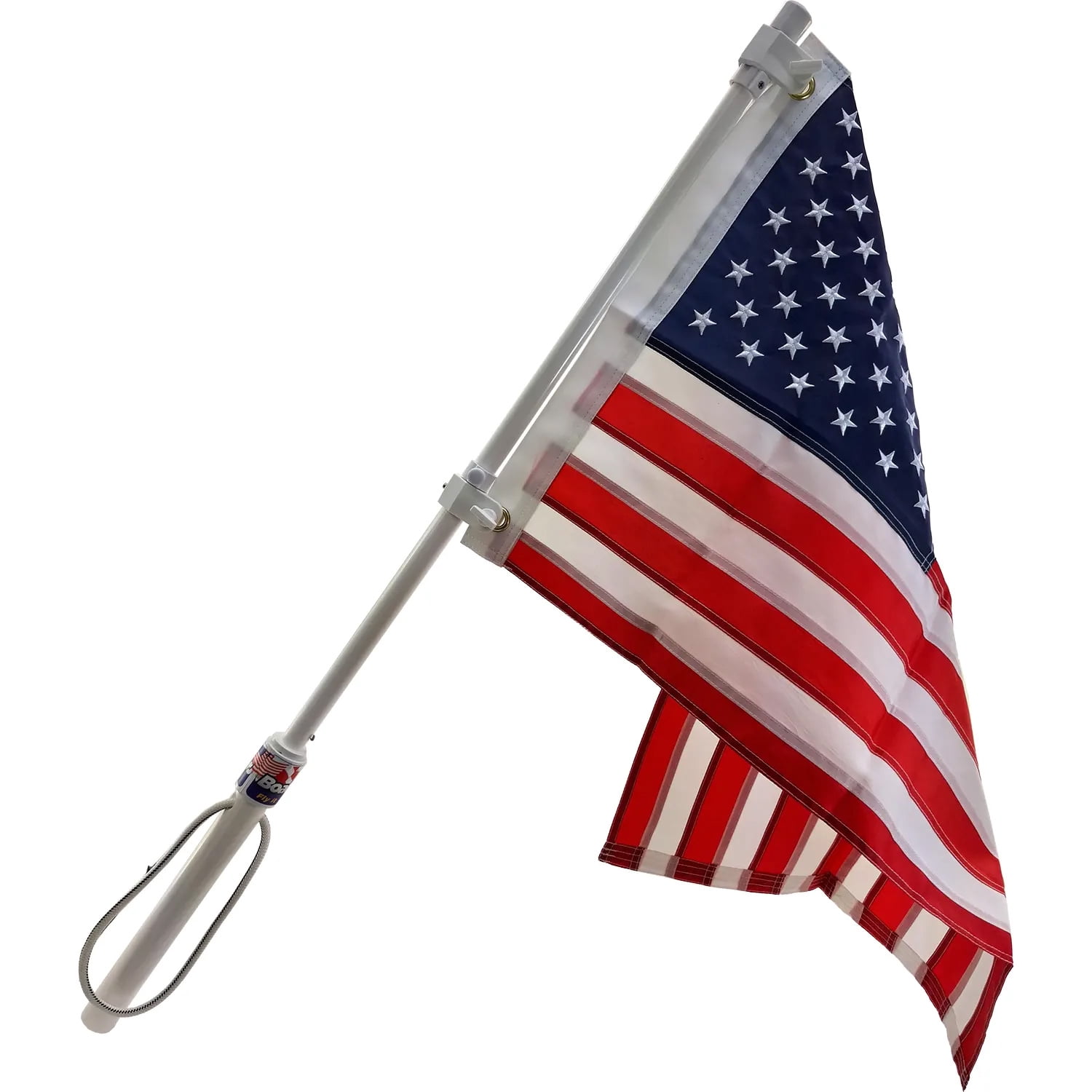 Spearfishing World 20" x 30" Nylon Boat Rod Holder American Outdoor Flag