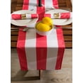 thumbnail image 2 of DII Coral Cabana Stripe Outdoor Table Runner With Zipper, 2 of 11