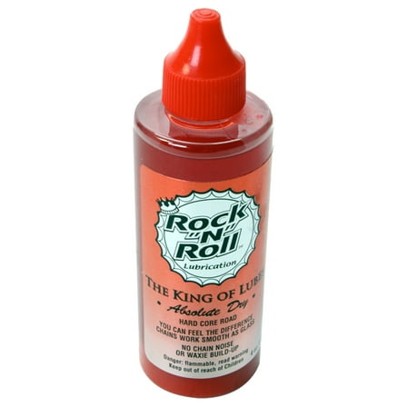 Rock N Roll Absolute Dry Bicycle Chain Lube 4oz Bottle Road Triathlon Bike