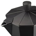 thumbnail image 3 of Kenia Noir 9 cups Aluminum Expresso Coffee Maker in Black, 3 of 3
