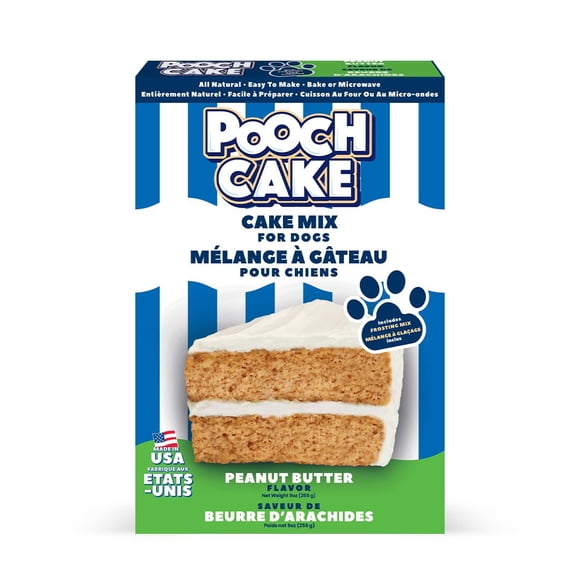 Pooch Cake Wheat-Free Peanut Butter Cake Mix & Frosting for Dogs 14kg