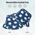 thumbnail image 2 of Balery Cute Goose On Blue Sky Sombreros para el sol para hombre y mujer, sombrero de pescador con UPF 50+, 2 of 6