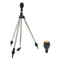 thumbnail image 2 of Aspersor giratorio automático con trípode y boquilla de riego de 360 grados para riego agrícola de jardines., 2 of 14