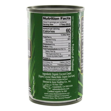 native forest cream coconut organic unsweetened oz premium fl