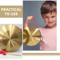 thumbnail image 2 of Chinese Gongs Traditional Copper Gong Chinese Instrument With Mallet for Home, 2 of 8