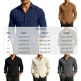 thumbnail image 3 of jjayotai Men's Oxford Shirt Long Sleeve Casual Button down Shirts Regular Fit Dress Shirts, 3 of 6