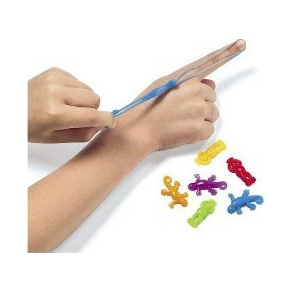 Mini Stretchy Flying Frogs & Lizards - Party Favors - 144 Pieces