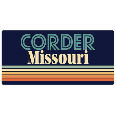 

Corder Missouri 5 x 2.5-Inch Fridge Magnet Retro Design