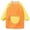 Orange, variant on KHONTS Kids Waterproof Apron Kids Artist Smock Paiting Art Aprons Chef Baking Apron Classroom Craft Apron,Size 3-12 Years Yellow3 XL