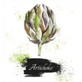 thumbnail image 3 of Artichoke Duvet Cover Set, Hand Drawn Delicious Vegetable Pattern Menu Eats Food Art Watercolor, Decorative 3 Piece Bedding Set with 2 Pillow Shams, Queen Size, Fern Green and Black, by Ambesonne, 3 of 3