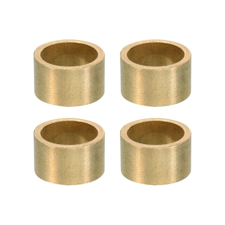 

M16 Brass Spacers 4 Pcs Metal Spacer Brass 16mm ID x 20mm OD x 12mm L Screw Standoff for 5/8 Inch or M16 Screw