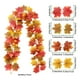 thumbnail image 3 of Halloween Thanksgiving Decorations Artificial Leaf Garland Rattan Hanging Fall Maple Leaf Garland Indoor Home Halloween Christmas Party Wall Mantel Decoration, 3 of 6