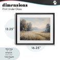 thumbnail image 4 of Stupell Industries Traditional Wandering Wildflower Path at Dawn Black Framed Print Under Glass, 16 x 13, by Creative Studio, 4 of 8