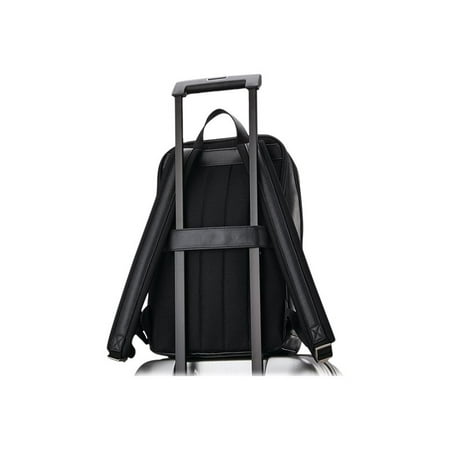Samsonite - Classic Leather Slim Backpack for 14.1" Laptop - Black