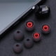 thumbnail image 3 of 30 Uds. Auriculares intrauditivos de silicona para reemplazar los auriculares KZ (gris + rojo) FLhrweasw Nuevo, 3 of 8