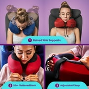 Cabeau Evolution S3 Travel Pillow, Memory Foam Airplane, Steel, Size No Size