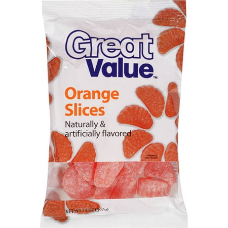 Great Value Orange Slices, 14 Oz.