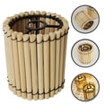 thumbnail image 3 of 1Set Light Brown Lampshade with Mini Cylinder Shape for Kitchen 7.00X6.00X6.00CM, 3 of 8