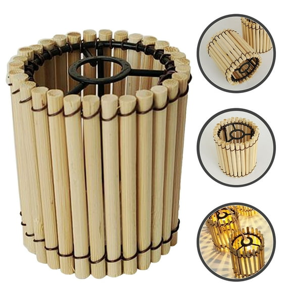 Masteelf  Lampshade Lampshades Bamboo Ceiling Light Simple and Elegant