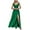 Green, variant on IROINNID Wedding Guest Dresses for Women Homecoming Party Summer Camis Sleeveless V-neck Waist Retraction Vent Formal Dress Elegant Formal Dress,Green