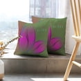 thumbnail image 6 of LALILO Throw Pillow Covers Coffee Bean Seed Accent American Chocolate Cushion Cover 18" x 18", 2 Pack, 6 of 6