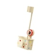 thumbnail image 4 of Soporte para secador de pelo, estante colgante para baño, fácil instalación, organizador multiusos para secador de pelo, estante de almacenamiento Rojo, 4 of 8