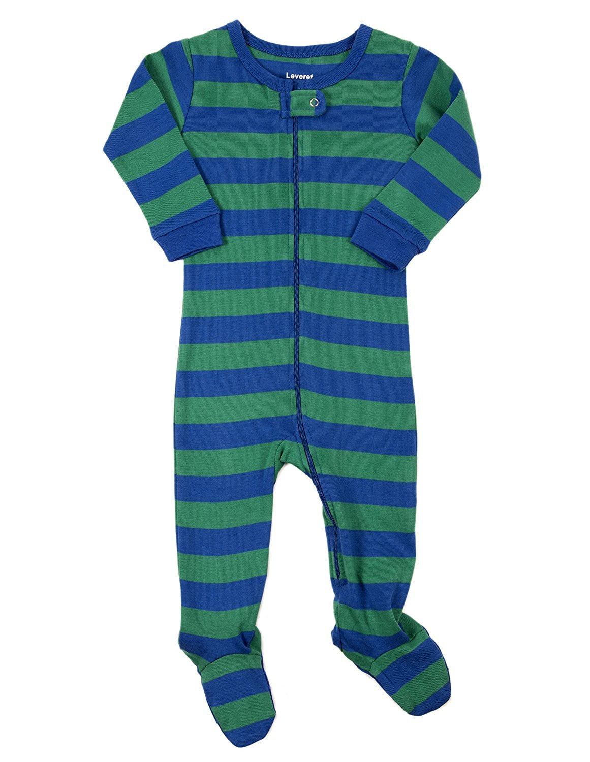 12 month cotton footed pajamas