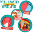 thumbnail image 6 of Artrylin Ball Pit Play Tent for Kids - 6-Sided Ball Pit for Kids Toddlers and Baby - Fill with Plastic Balls or Use as an Indoor / Outdoor Children Playhouse Tent, 6 of 7