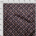 thumbnail image 3 of oneOone Viscose Chiffon Purple Fabric Cowboy Sewing Craft Projects Fabric Prints By Yard 42 Inch Wide, 3 of 5
