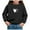 Black hoodies girl JK1130, variant on UYYX Hoodies For Teen Girls Teen Girl Sweatshirt Sweatshirts For Girls Toddler & Kids Little Girl'S Pullover Tops Sweaters & Hoodies 5-6 Years