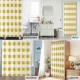 thumbnail image 2 of Farmhouse Vintage Shower Curtain Set with Hooks, Gingham Checkered Texture Waterproof Fabric Bathroom Curtains Decor Home Accessories,66 X 72 Inch Long, 2 of 9