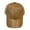 Khaki, variant on Peaked Cap Adjustable Men Women Genuine Leather Baseball Cap Leather