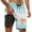 Z150-Light Blue, variant on CHENge Plus Size Shorts Men Lightweight Tropical Print Quick-Dry Surf Board Shorts with Built-In Briefs Upf 50+ Sun Protection Mens Summer Clothes