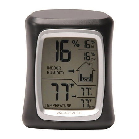 AcuRite 00325 Indoor Temperature and Humidity (Best Indoor Temperature And Humidity Monitor)