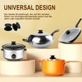 thumbnail image 3 of Universal Cookware Lid Handle, Heat Resistant Ergonomic Design Soft Non-Slip Replacement, Food Grade Silicone for Slow Cookers, Skillets, and More, 3 of 5