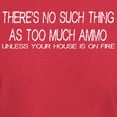thumbnail image 3 of CafePress - No Such Thing As Too Much Ammo Dark T Shirt - Men's Classic Graphic Cotton T-Shirt, 3 of 4
