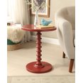 thumbnail image 1 of Table d'appoint Acton d'ACME, rouge, 1 of 2