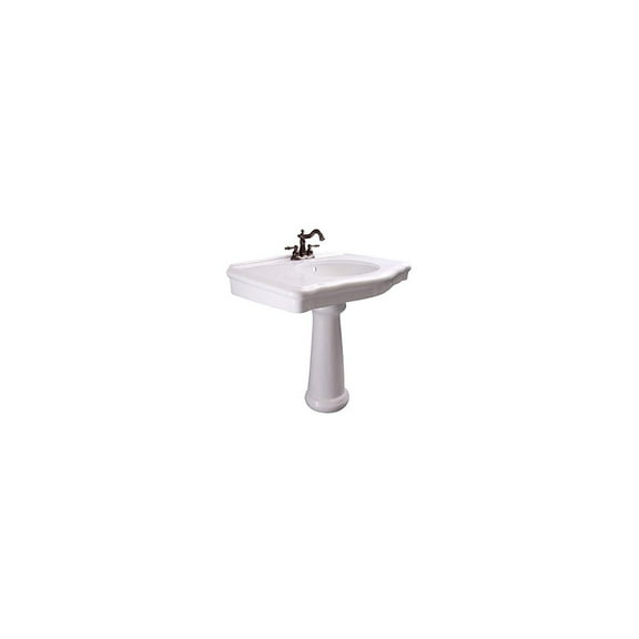 BarclayAnders Rectangular Pedestal Lavatory,