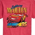 thumbnail image 3 of Disney's Cars - Lightning McQueen Think Fast - Men's Short Sleeve Graphic T-Shirt, 3 of 5