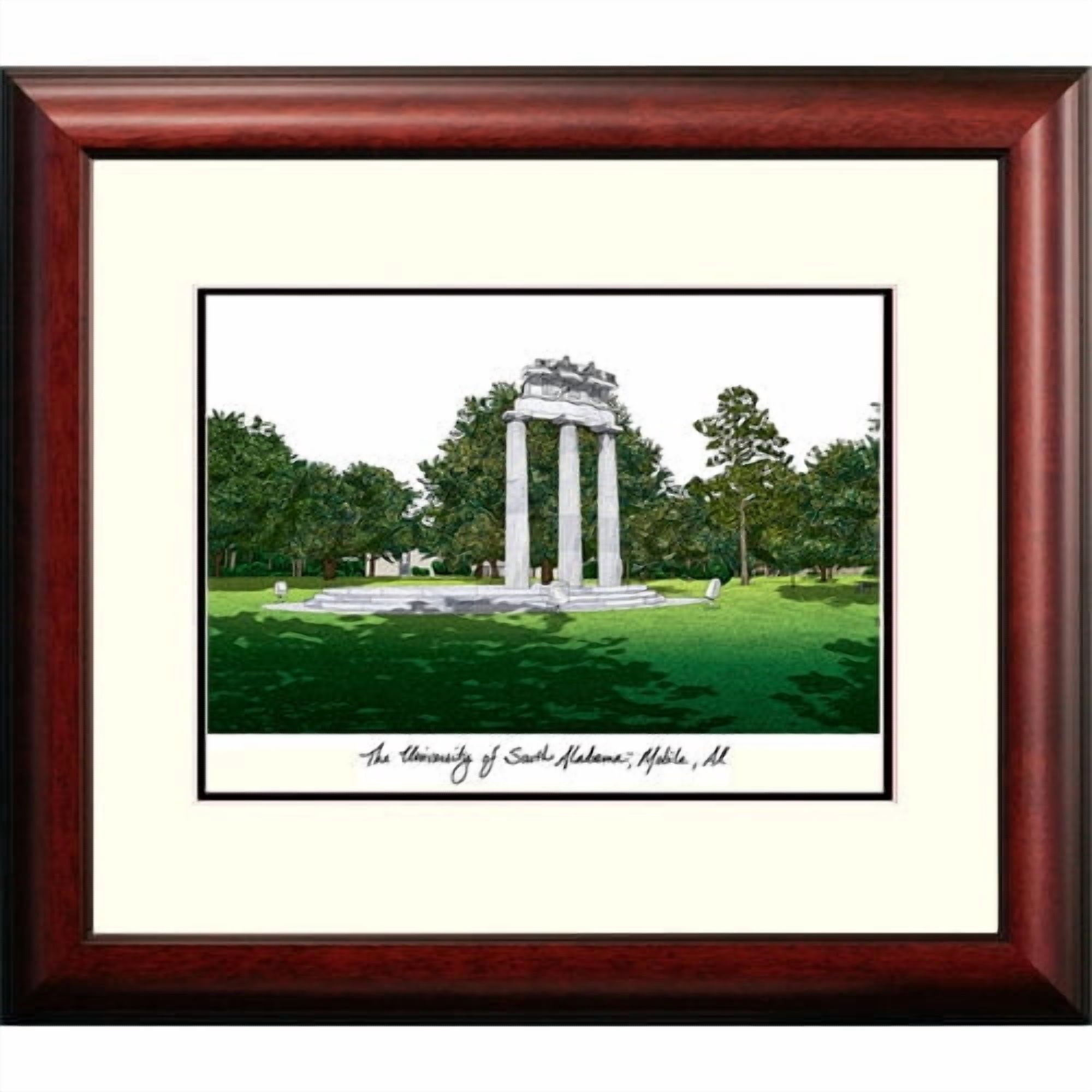 Campus Images Alumnus Lithograph Framed Photographic Print